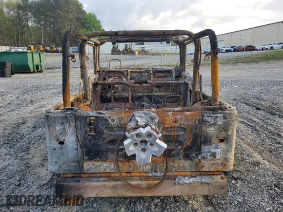 2004 Jeep Wrangler Rubicon with VIN 1J4FA69S54P710341, listed as a Copart auction lot 51749175 with Not provided miles and Non repairable. Bid and sale history available at DreamBid. Image 6.