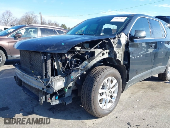 2020 Chevrolet Traverse LS with VIN 1GNERFKW9LJ289661, listed as a IAAI auction lot 41452844 with 88,573 mi miles and . Bid and sale history available at DreamBid. Image 6.