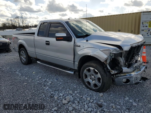2010 Ford F-150 XL with VIN 1FTFX1EV6AFC58473, listed as a Copart auction lot 52357365 with 122,755 mi miles and Salvage title. Bid and sale history available at DreamBid. Image 4.
