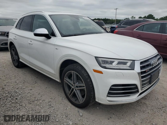 2018 Audi SQ5 Premium Plus with VIN WA1A4AFY9J2209331, listed as a Copart auction lot 68741054 with 86,407 mi miles and Salvage Title. Bid and sale history available at DreamBid. Image 4.