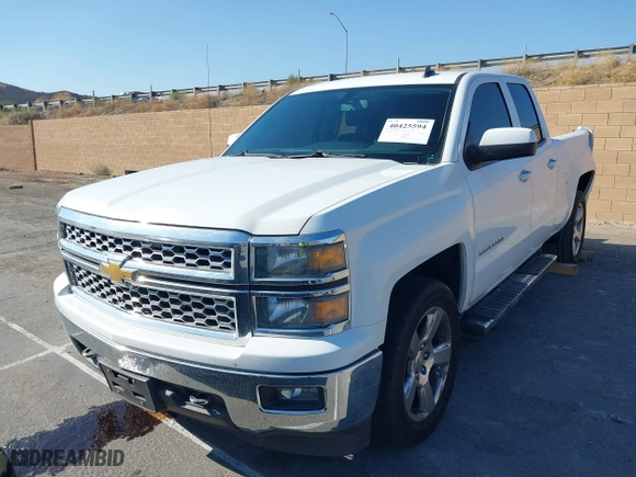 2014 Chevrolet Silverado 1500 LT with VIN 1GCRCREC7EZ405913, listed as a IAAI auction lot 40425594 with 48,024 mi miles. Bid and sale history available at carsss.com. Image 2.