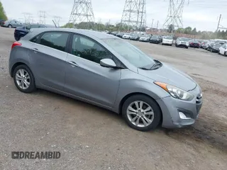 2014 Hyundai Elantra GT with VIN KMHD35LH2EU184943, listed as a IAAI auction lot 42093710 with 109,397 mi miles. Bid and sale history available at carsss.com. Image 1.