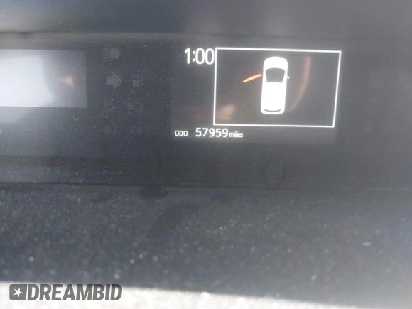 2018 Toyota Prius One with VIN JTDKDTB32J1599890, listed as a IAAI auction lot 42009820 with 57,959 mi miles and . Bid and sale history available at DreamBid. Image 7.