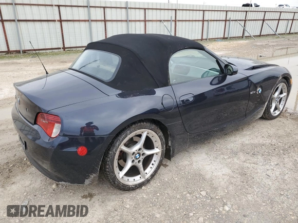 2008 BMW Z4 3.0si with VIN 4USBU535X8LX85696, listed as a Copart auction lot 70041534 with 87,989 mi miles and Salvage Title. Bid and sale history available at carsss.com. Image 3.