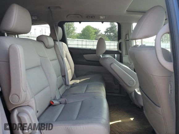 2017 Honda Odyssey EX-L with VIN 5FNRL5H63HB003136, listed as a Copart auction lot 54723185 with 183,321 mi miles and Salvage Title. Bid and sale history available at DreamBid. Image 11.