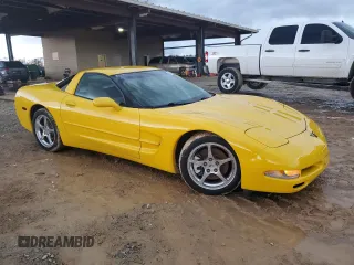 2004 Chevrolet Corvette with VIN 1G1YY22G645102213, listed as a Copart auction lot 84958784 with 77,338 mi miles and Salvage Title. Bid and sale history available at carsss.com. Image 4.