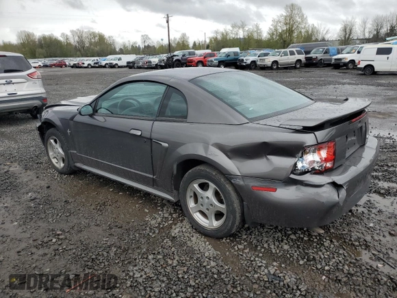2003 Ford Mustang Standard with VIN 1FAFP40423F334991, listed as a Copart auction lot 52343185 with 78,129 mi miles and Clean Title. Bid and sale history available at carsss.com. Image 2.