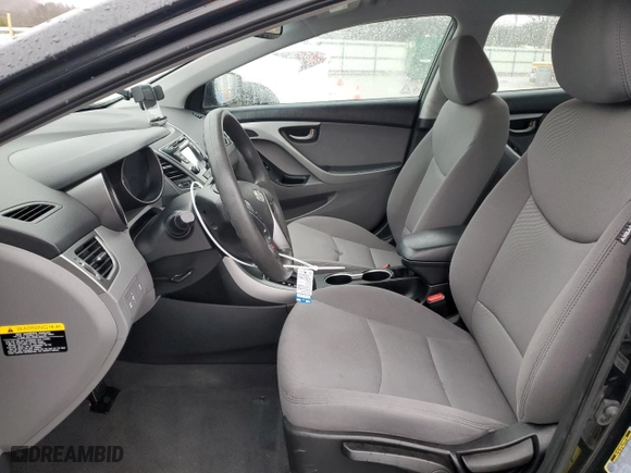 2015 Hyundai Elantra SE with VIN 5NPDH4AE0FH603361, listed as a Copart auction lot 45281865 with 106,762 mi miles and Salvage Title. Bid and sale history available at carsss.com. Image 7.