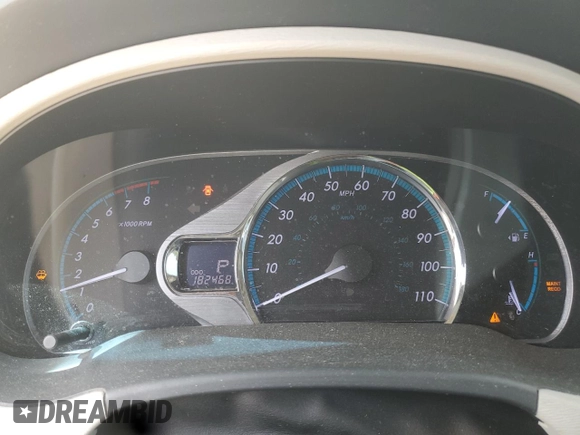 2013 Toyota Sienna XLE AAS z VIN 5TDYK3DC7DS405214, wystawiony jako Copart lot #62500205 z przebiegiem 182 468 mil mil oraz Szkoda całkowita • Salvage title. Historia ofert i sprzedaży dostępna na DreamBid. Obrazek 9.