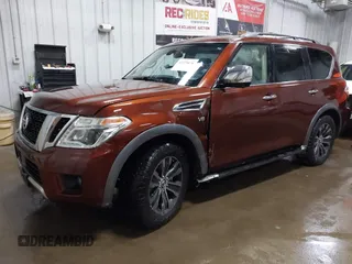 2017 Nissan Armada SV with VIN JN8AY2NC3H9502234, listed as a IAAI auction lot 41579070 with 92,439 mi miles and . Bid and sale history available at DreamBid. Image 17.