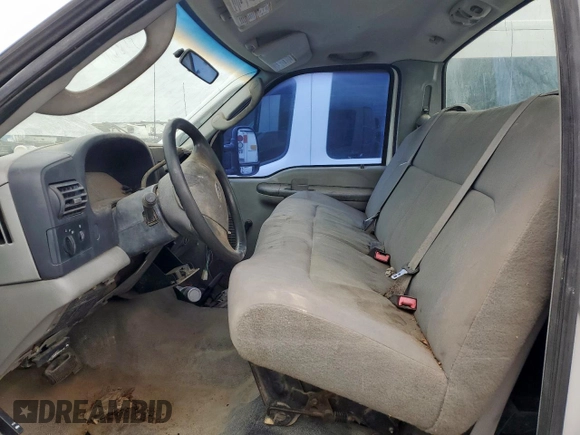 2005 Ford F-350 with VIN 1FTWF32595ED03033, listed as a Copart auction lot 46135815 with Not provided miles and Clean title. Bid and sale history available at DreamBid. Image 7.