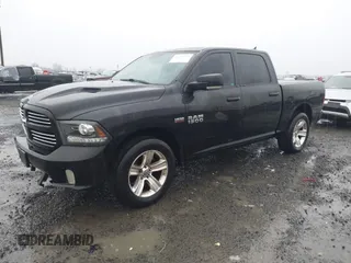 2016 Ram 1500 Sport with VIN 1C6RR6MT7GS241127, listed as a IAAI auction lot 41230712 with 129,586 mi miles. Bid and sale history available at carsss.com. Image 19.