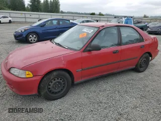 1995 Honda Civic DX z VIN 1HGEG8641SL036180, wystawiony jako Copart lot #61145265 z przebiegiem 241 211 mil mil oraz Czysty tytuł • Clean title. Historia ofert i sprzedaży dostępna na DreamBid. Obrazek 1.