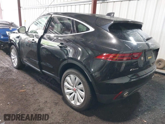 2020 Jaguar E-Pace SE z VIN SADFP2FX1L1Z88690, wystawiony jako IAAI lot #42273160 z przebiegiem 26 340 mil mil oraz . Historia ofert i sprzedaży dostępna na DreamBid. Obrazek 3.