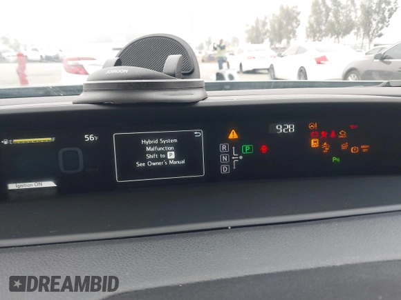 2017 Toyota Prius Two with VIN JTDKARFU7H3052594, listed as a IAAI auction lot 42035969 with 50,789 mi miles and . Bid and sale history available at DreamBid. Image 7.