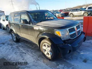 2007 Dodge Nitro SLT with VIN 1D8GU58K27W549214, listed as a IAAI auction lot 41358109 with 99,530 mi miles. Bid and sale history available at carsss.com. Image 1.