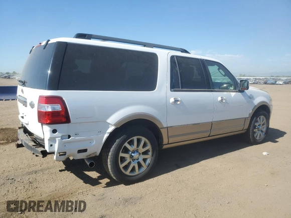 2011 Ford Expedition Max XLT with VIN 1FMJK1J53BEF13842, listed as a Copart auction lot 58930095 with 226,803 mi miles and Non repairable. Bid and sale history available at DreamBid. Image 3.