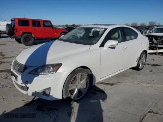2011 Lexus IS 350 with VIN JTHBE5C28B5026712, listed as a Copart auction lot 89072505 with 92,776 mi miles and Salvage Title. Bid and sale history available at carsss.com. Image 1.