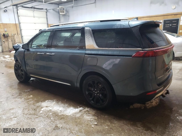 2024 Kia Carnival SX Prestige with VIN KNDNE5H3XR6432270, listed as a Copart auction lot 83659564 with 21,890 mi miles and Non Repairable. Bid and sale history available at carsss.com. Image 2.