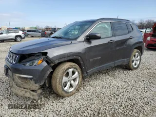 2017 Jeep Compass Latitude with VIN 3C4NJDBB8HT628069, listed as a Copart auction lot 48060445 with 85,991 mi miles and Salvage Title. Bid and sale history available at carsss.com. Image 1.