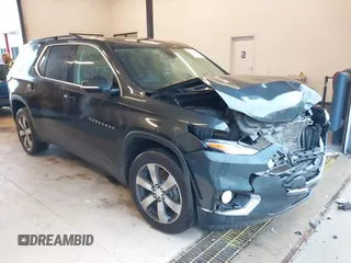 2020 Chevrolet Traverse LT Leather with VIN 1GNERHKW7LJ238123, listed as a IAAI auction lot 41312128 with 119,303 mi miles. Bid and sale history available at carsss.com. Image 1.