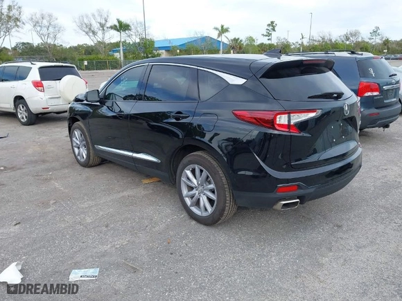 2024 Acura RDX with VIN 5J8TC2H34RL035717, listed as a IAAI auction lot 41229828 with 3,650 mi miles. Bid and sale history available at carsss.com. Image 3.