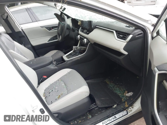 2022 Toyota RAV4 XLE Premium z VIN 2T3A1RFV1NW312419, wystawiony jako IAAI lot #42361686 z przebiegiem 14 291 mil mil oraz . Historia ofert i sprzedaży dostępna na DreamBid. Obrazek 5.