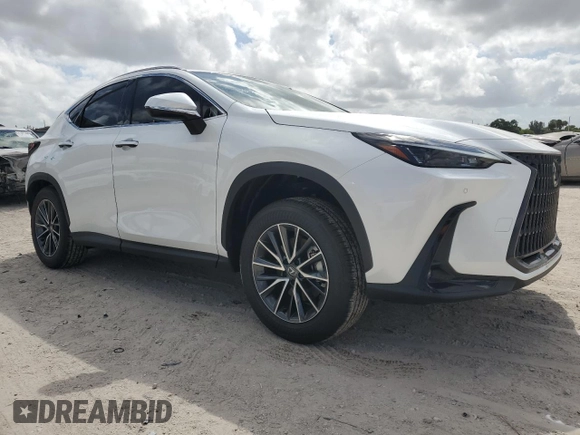 2025 Lexus NX with VIN JTJGDCAZ7S2021918, listed as a Copart auction lot 51799835 with 1,512 mi miles and Salvage Title. Bid and sale history available at carsss.com. Image 4.