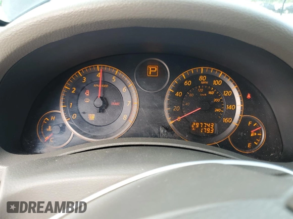 2005 Infiniti G35 with VIN JNKCV51E75M202077, listed as a Copart auction lot 73027434 with 297,743 mi miles and Salvage Title. Bid and sale history available at DreamBid. Image 9.