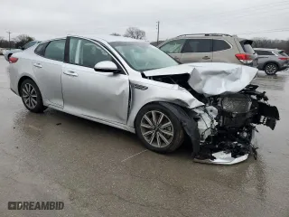 2019 Kia Optima EX with VIN 5XXGU4L14KG303332, listed as a Copart auction lot 45047645 with 71,701 mi miles and Salvage Title. Bid and sale history available at carsss.com. Image 4.