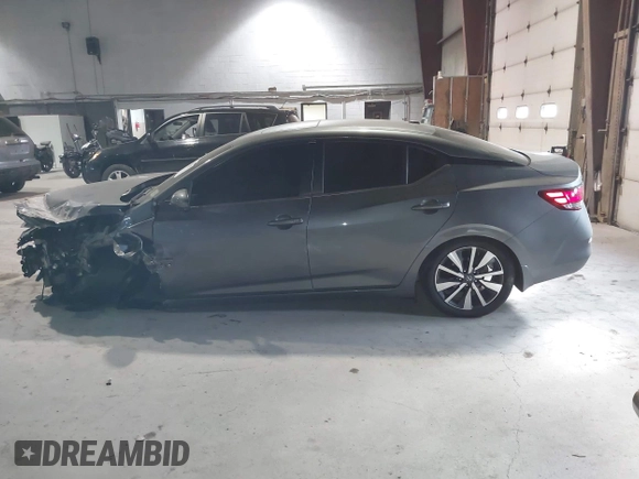 2020 Nissan Sentra SV with VIN 3N1AB8CV7LY306730, listed as a IAAI auction lot 40678642 with 42,306 mi miles. Bid and sale history available at carsss.com. Image 14.