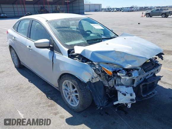 2018 Ford Focus SE with VIN 1FADP3F23JL315341, listed as a IAAI auction lot 41834939 with 121,686 mi miles. Bid and sale history available at carsss.com. Image 1.