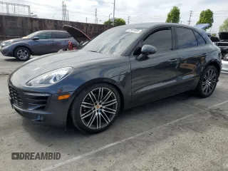 2018 Porsche Macan with VIN WP1AA2A59JLB15055, listed as a Copart auction lot 52951695 with 36,879 mi miles and Salvage Title. Bid and sale history available at carsss.com. Image 1.