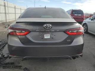 2024 Toyota Camry SE with VIN 4T1S11AK6RU918624, listed as a Copart auction lot 50186385 with 13,746 mi miles and Salvage Title. Bid and sale history available at carsss.com. Image 6.