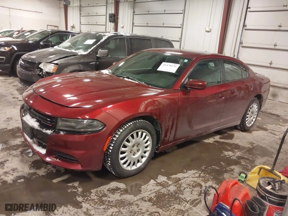 2020 Dodge Charger Police with VIN 2C3CDXKT2LH130464, listed as a IAAI auction lot 41579275 with 133,158 mi miles. Bid and sale history available at carsss.com. Image 18.