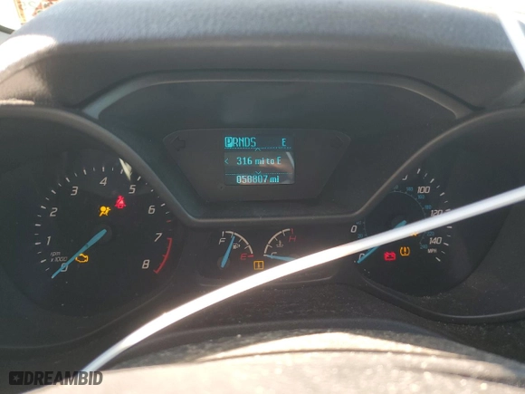 2018 Ford Transit Connect Wagon XL with VIN NM0GS9E72J1365534, listed as a Copart auction lot 41708605 with 58,807 mi miles and Salvage Title. Bid and sale history available at carsss.com. Image 9.