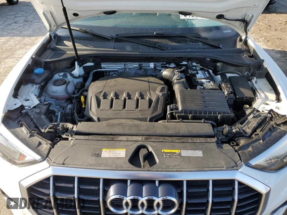 2022 Audi Q3 Premium with VIN WA1AUCF31N1001715, listed as a Copart auction lot 51365625 with 27,666 mi miles and Non repairable. Bid and sale history available at DreamBid. Image 13.