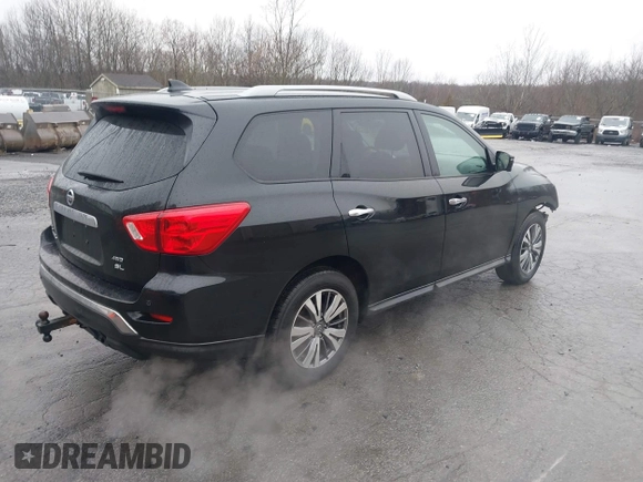 2020 Nissan Pathfinder SL z VIN 5N1DR2CM7LC580332, wystawiony jako IAAI lot #41878349 z przebiegiem 88 441 mil mil oraz . Historia ofert i sprzedaży dostępna na DreamBid. Obrazek 4.