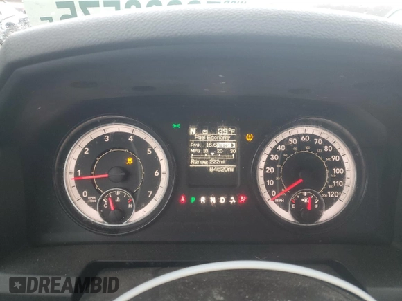 2018 Ram 1500 Express with VIN 1C6RR7FG2JS203690, listed as a Copart auction lot 50306575 with 84,520 mi miles and Salvage Title. Bid and sale history available at carsss.com. Image 9.