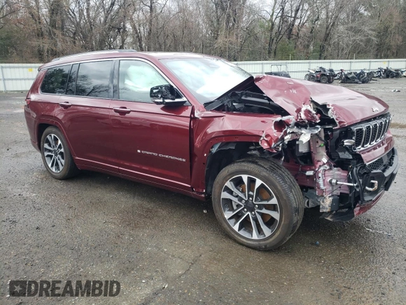 2022 Jeep Grand Cherokee Overland с VIN 1C4RJJDG7N8570281, выставлен на аукционе Copart как лот 43272305 с пробегом Не указан миль и Списание • Salvage title. История ставок и продаж доступна на DreamBid. Изображение 4.