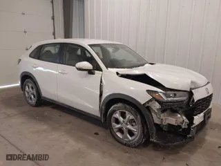 2023 Honda HR-V LX with VIN 3CZRZ2H31PM741766, listed as a IAAI auction lot 41317351 with 19,178 mi miles. Bid and sale history available at carsss.com. Image 1.