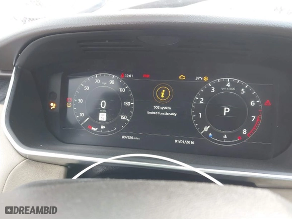 2019 Land Rover Range Rover Sport HSE with VIN SALWR2RVXKA824104, listed as a IAAI auction lot 41824189 with 97,826 mi miles. Bid and sale history available at carsss.com. Image 7.