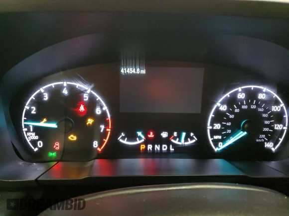 2022 Ford Maverick XL with VIN 3FTTW8F97NRA24688, listed as a Copart auction lot 82312174 with 41,454 mi miles and Salvage Title. Bid and sale history available at DreamBid. Image 9.
