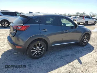 2016 Mazda CX-3 Grand Touring with VIN JM1DKBD7XG0109347, listed as a Copart auction lot 48655745 with 103,674 mi miles and Salvage Title. Bid and sale history available at carsss.com. Image 3.