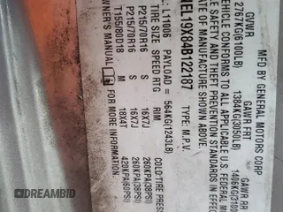 2004 Chevrolet Astro z VIN 1GNEL19X84B122187, wystawiony jako Copart lot #44552095 z przebiegiem 203 961 mil mil oraz Szkoda całkowita • Salvage title. Historia ofert i sprzedaży dostępna na DreamBid. Obrazek 13.