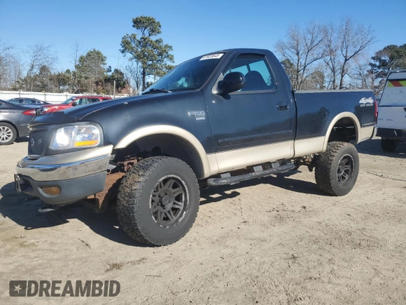 2000 Ford F-150 XL with VIN 1FTRF18LXYNB73341, listed as a Copart auction lot 41923645 with 194,094 mi miles and Salvage title. Bid and sale history available at DreamBid. Image 1.