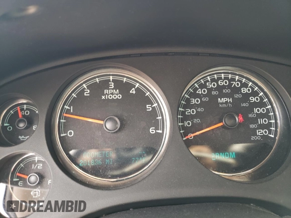 2012 Chevrolet Tahoe LS with VIN 1GNSCAE01CR227459, listed as a Copart auction lot 56353955 with 201,836 mi miles and Salvage title. Bid and sale history available at DreamBid. Image 9.