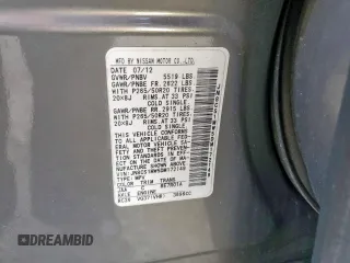 2013 Infiniti FX with VIN JN8CS1MW5DM172149, listed as a Copart auction lot 62589785 with 154,961 mi miles and Salvage title. Bid and sale history available at DreamBid. Image 12.