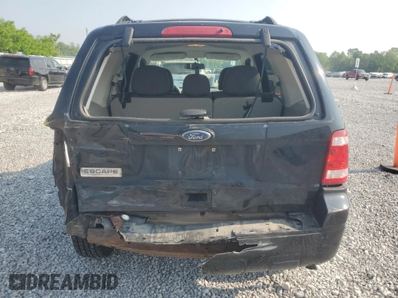 2012 Ford Escape XLS with VIN 1FMCU9C73CKA23906, listed as a Copart auction lot 59628245 with 108,787 mi miles and Salvage title. Bid and sale history available at DreamBid. Image 6.