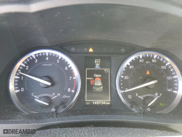 2014 Toyota Highlander Limited with VIN 5TDDKRFH4ES044844, listed as a Copart auction lot 50027555 with 149,734 mi miles and Salvage Title. Bid and sale history available at carsss.com. Image 9.